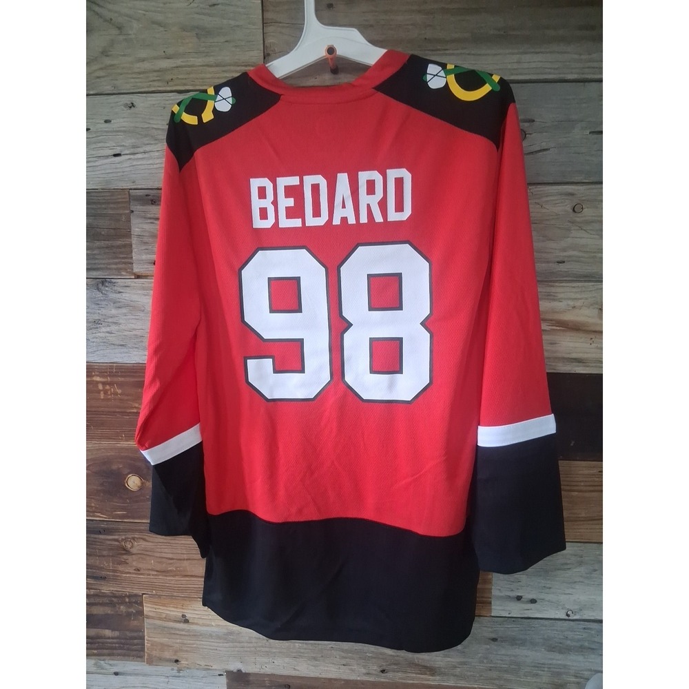 Chicago Blackhawks NHL Bedard #98 Small Hockey Jersey - Picture 5 of 5